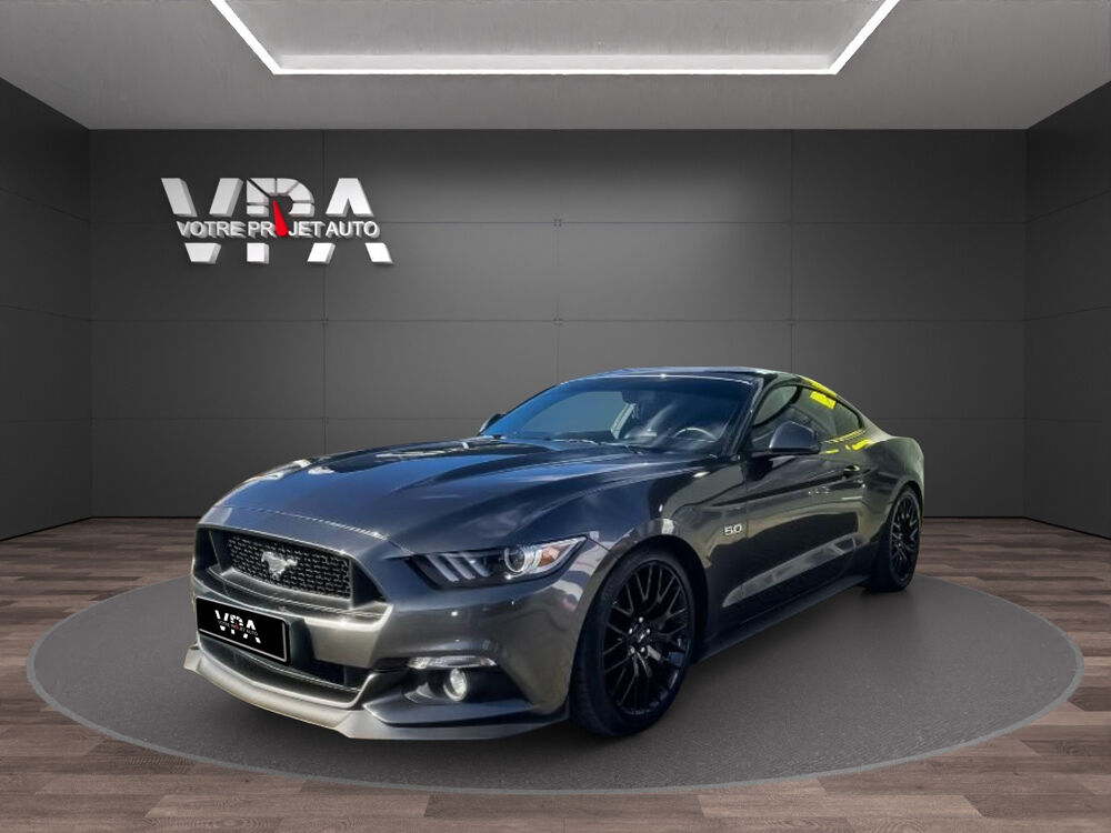 Mustang Fastback GT V8 | 421 ch - GPS - Cuir - Si&egrave;ges ventil&eacute;s - Cam 2015 occasion 33320 Eysines