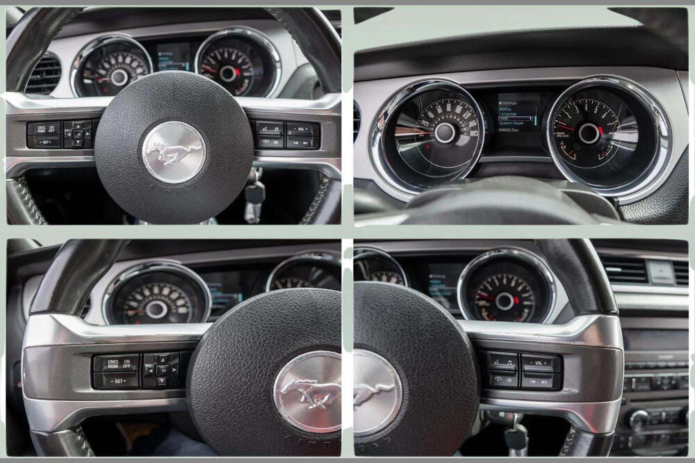 Mustang * CABRIOLET V6 3.7 309 CH * AUTOMATIQUE * CUIR * X&Eacute;NON 2014 occasion 33150 Cenon