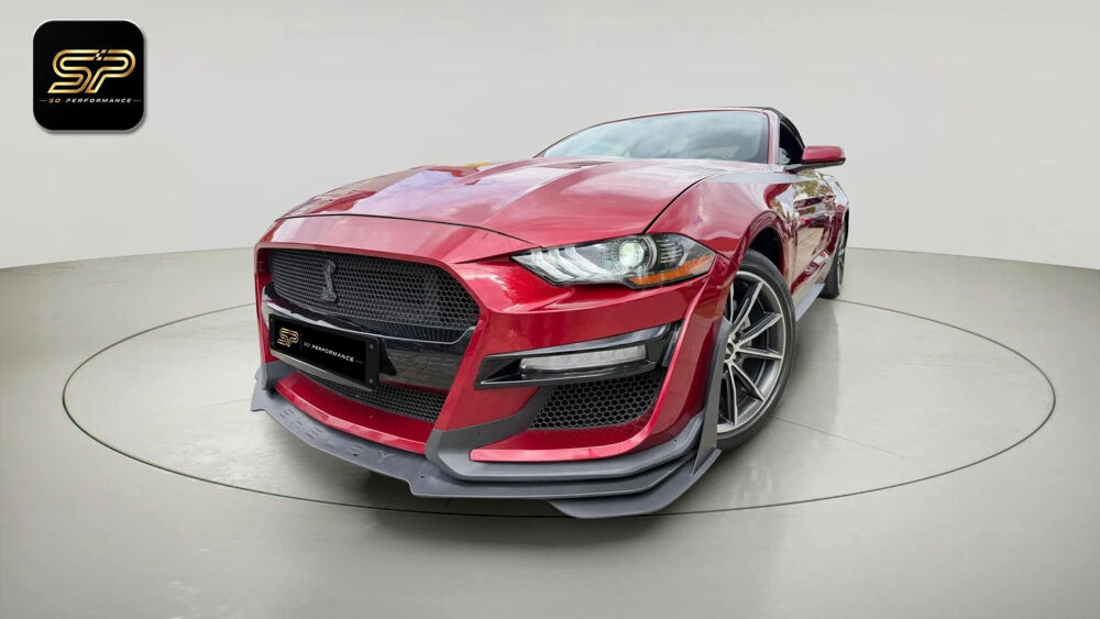 Mustang Cabriolet EcoBoost * 314 ch * BVA * CarPlay * Cam&eacute;ra * Cuir 2019 occasion 33150 Cenon