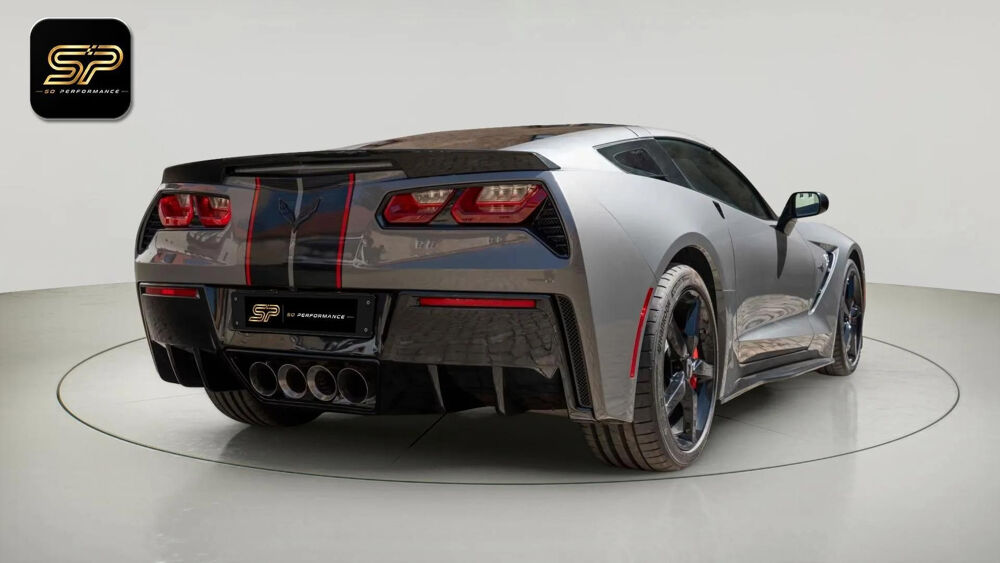 Corvette C7 Stingray 6.2 V8 466 ch BVA * Head-Up Display * Cuir * Si&egrave; 2015 occasion 33150 Cenon