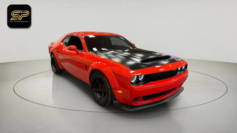 Challenger SRT Demon * 851 ch * Go Mango*V8 6.2 Supercharged * Rare 2018 occasion 33150 Cenon