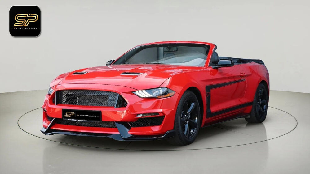 Mustang CABRIOLET V6 3.7 305 CH * AUTOMATIQUE * CUIR * SYNC 3 * CAM&Eacute; 2016 occasion 33150 Cenon