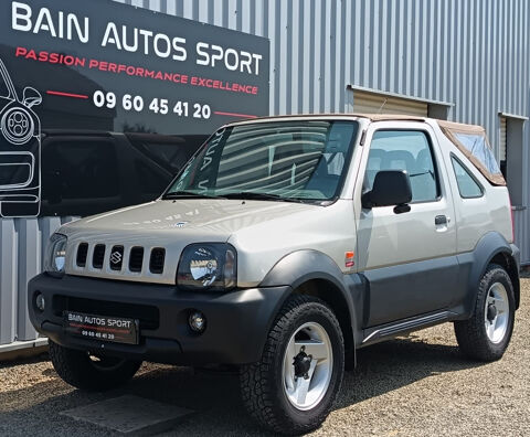 Suzuki Jimny Cabriolet 1.3L - 46000km - Capote Neuve - 2004 occasion Bain-de-Bretagne 35470
