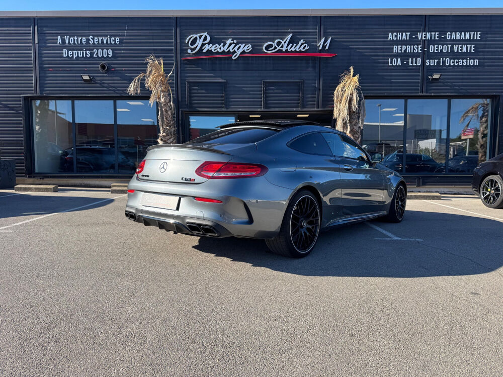 Classe C 63 AMG Coupe Toit Ouvrant Full entretien Mercedes Echappemen 2016 occasion 11100 Narbonne