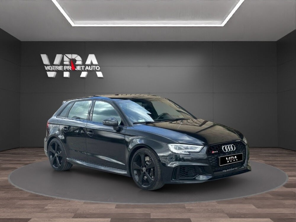 RS3 Sportback 2.5 TFSI Quattro 400ch S tronic – Sieges chauffant 2019 occasion 33320 Eysines
