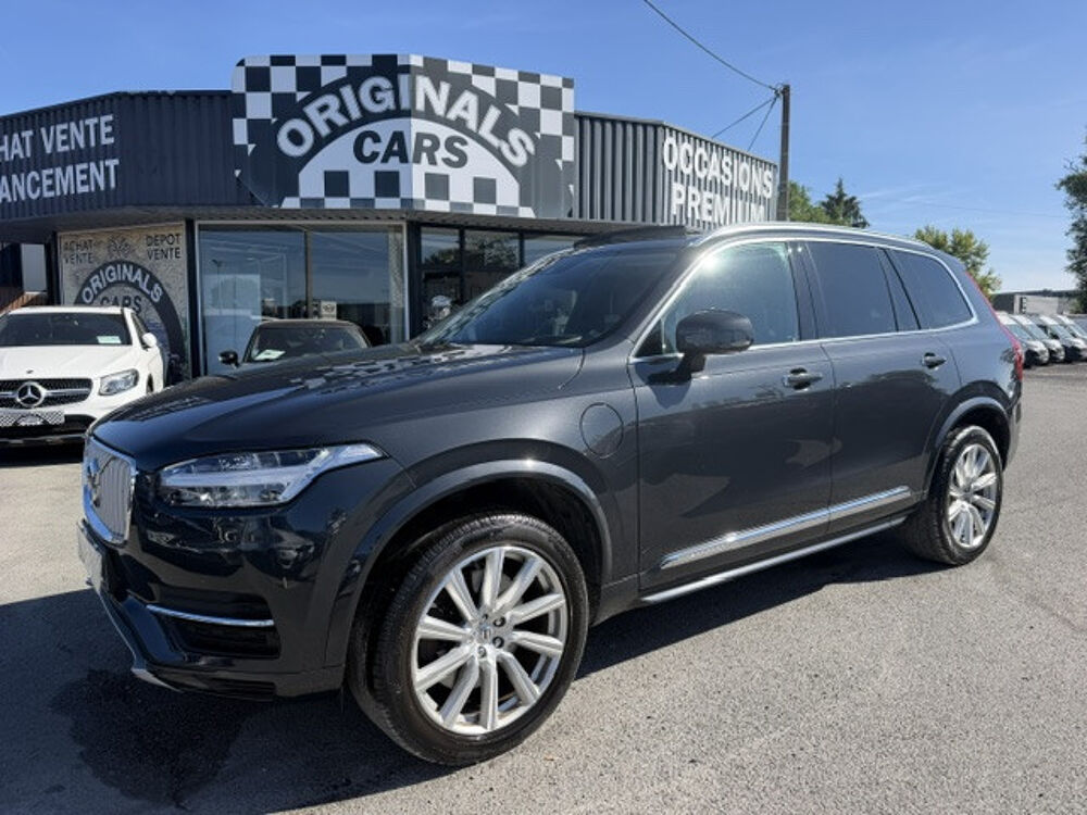 XC90 T8 Inscription Plug-In Hybrid AWD Geartronic,sieges climatis 2018 occasion 24750 Tr&eacute;lissac