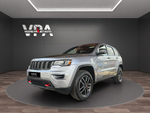 Jeep Grand Cherokee 5.7 V8 HEMI 352 ch Trailhawk 4x4 • Toit pano | Carplay | Cam 2019 occasion Eysines 33320