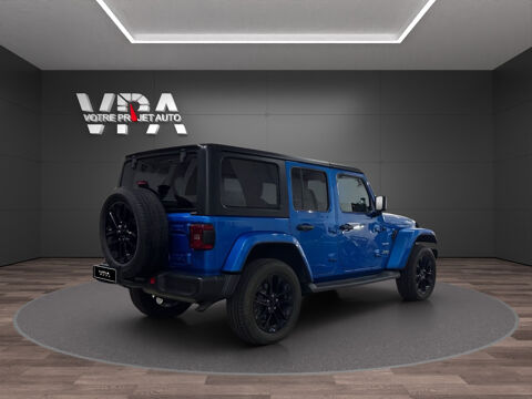 Wrangler Unlimited 2.0 T 380ch 4xe Sahara - Carplay - R&eacute;gulateur adap 2022 occasion 33320 Eysines