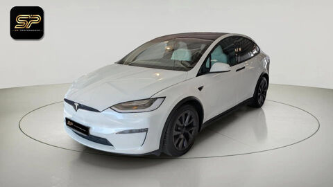 Tesla Model X PLAID 1020 CH * 6 PLACES * YOKE * INT&Eacute;RIEUR BLANC * ATTELAGE 2022 occasion Cenon 33150