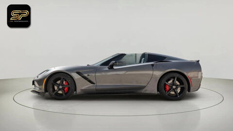 Corvette C7 Stingray 6.2 V8 466 ch BVA * Head-Up Display * Cuir * Si&egrave; 2015 occasion 33150 Cenon