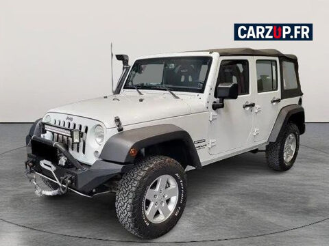 Jeep Wrangler Unlimited 2.8 CRD � 200ch � Manuel� 4x4 Command-Trac � 2014 occasion Lyon 69006
