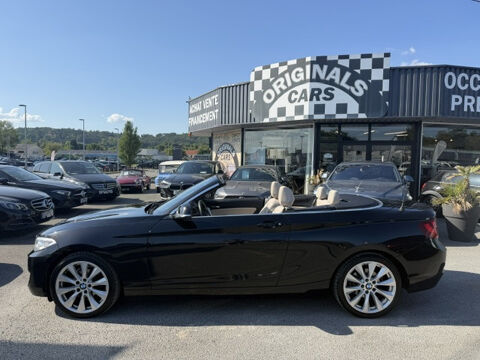 S&eacute;rie 3 BMW serie 2 218 i Luxury Steptronic cabriolet boite automati 2016 occasion 24750 Tr&eacute;lissac