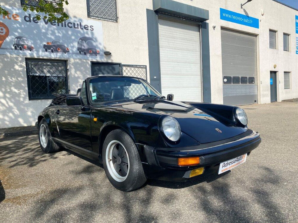 911 3.2 G50 CABRIOLET 231 CV ORIGINE FR 1988 occasion 69890 La Tour-de-Salvagny