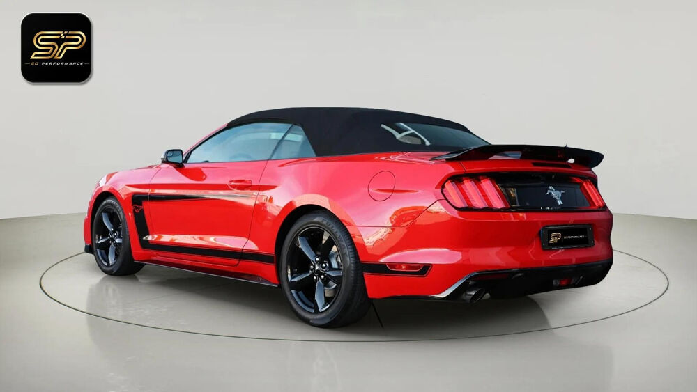 Mustang CABRIOLET V6 3.7 305 CH * AUTOMATIQUE * CUIR * SYNC 3 * CAM&Eacute; 2016 occasion 33150 Cenon