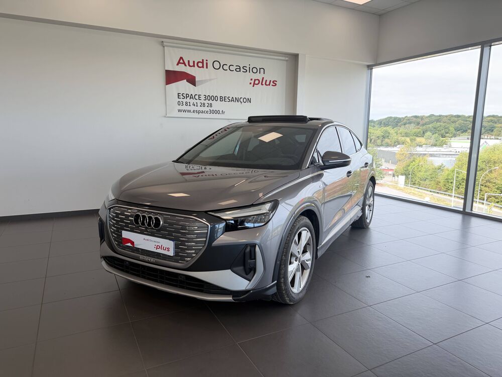 Q4 e-tron Sportback 35 170 ch 55 kW 2023 occasion 25000 Besan&ccedil;on