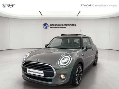 Mini Cooper Hatch 3 Portes One 102 ch BVA7 2019 occasion Chennevi&egrave;res-sur-Marne 94430