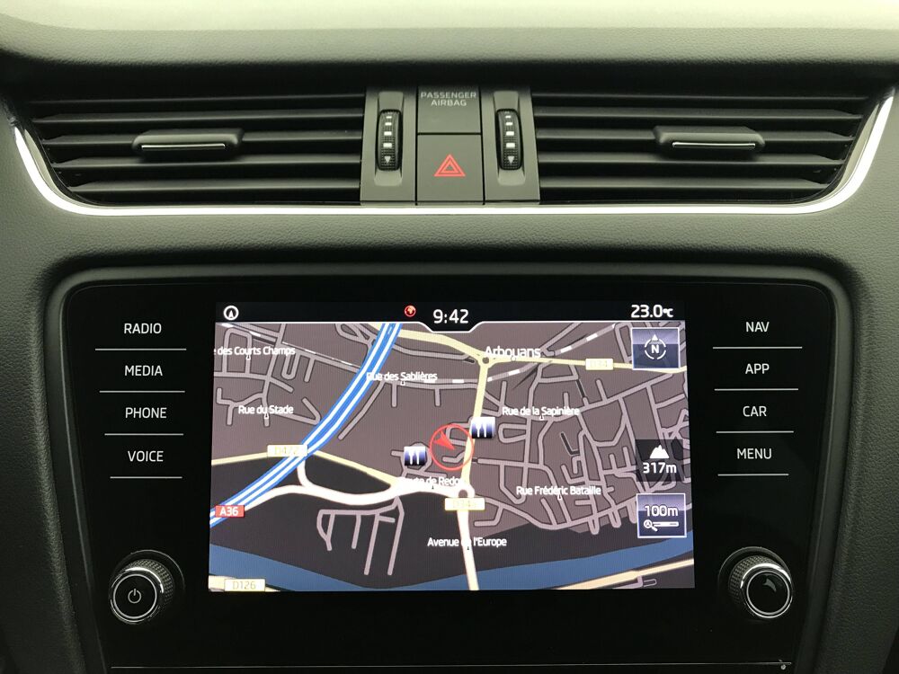 Octavia Combi 1.6 TDI 116 ch SCR FAP 2018 occasion 25000 Besan&ccedil;on