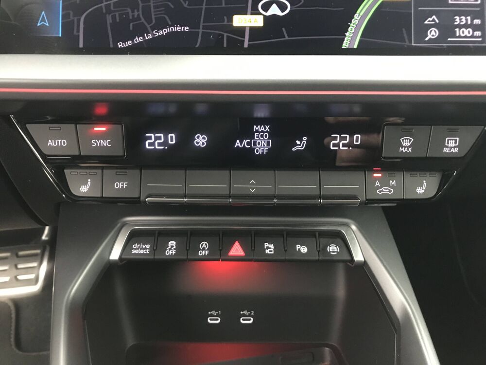 A3 Sportback TFSI Mild Hybrid 150 S tronic 7 2025 occasion 25000 Besan&ccedil;on
