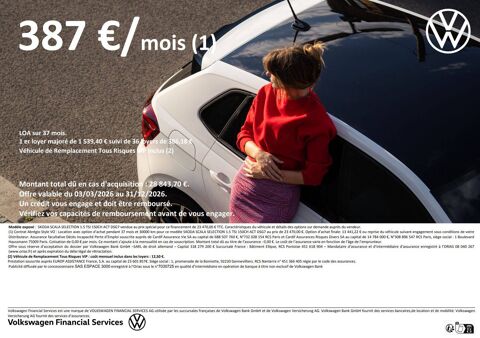 Scala 1.5 TSI Evo 2 150 ch DSG7 ACT 2024 occasion 25000 Besan&ccedil;on
