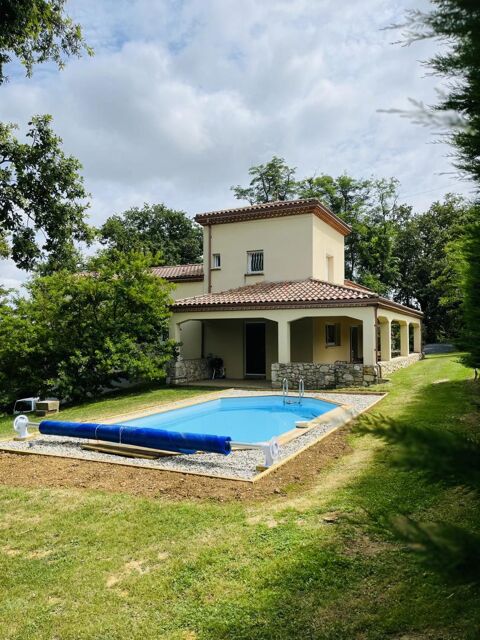   Prix en baisse! Proche de Gondrin, Gers: Superbe villa lumineuse, 4 chambres, piscine, grand sous-sol, terrain de 3.752m� avec j Maison - 6 pi�ce(s) - 149 m�