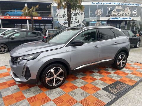 Peugeot 3008 BlueHDi 130 EAT8 GT Toit Hayon Grip 1Â°Main 2022 occasion Lescure-d'Albigeois 81380