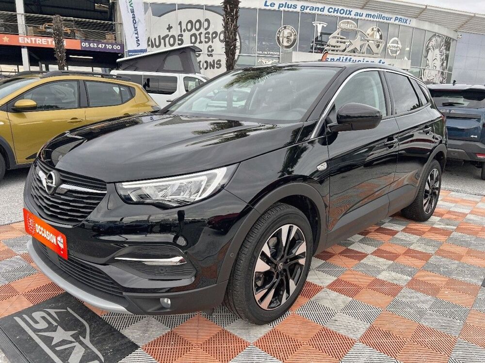 Grandland x 1.5 D 130 AUTO ELEGANCE GPS Hayon Cam&Atilde;&copy;ra Toit Pano 2021 occasion 81380 Lescure-d'Albigeois