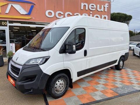 Peugeot Boxer 333 L3H2 BlueHDi 120 BV6 ASPHALT GPS CamÃ©ra Bois 2020 occasion Lescure-d'Albigeois 81380