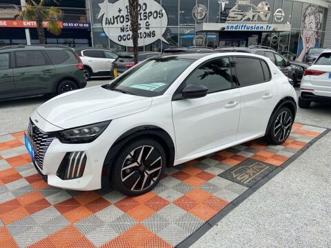 Peugeot 208 Hybrid 145 GT e-DCS6 GPS Toit Pano CamÃ©ra 360Â° 2025 occasion Lescure-d'Albigeois 81380