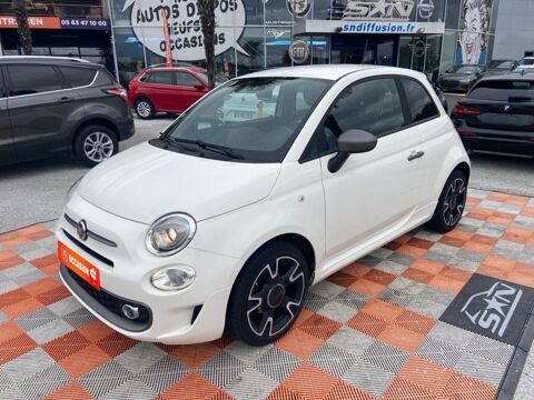 Fiat 500 1.2 69 S SPORT CLIM AUTO JA 16 2018 occasion Lescure-d'Albigeois 81380