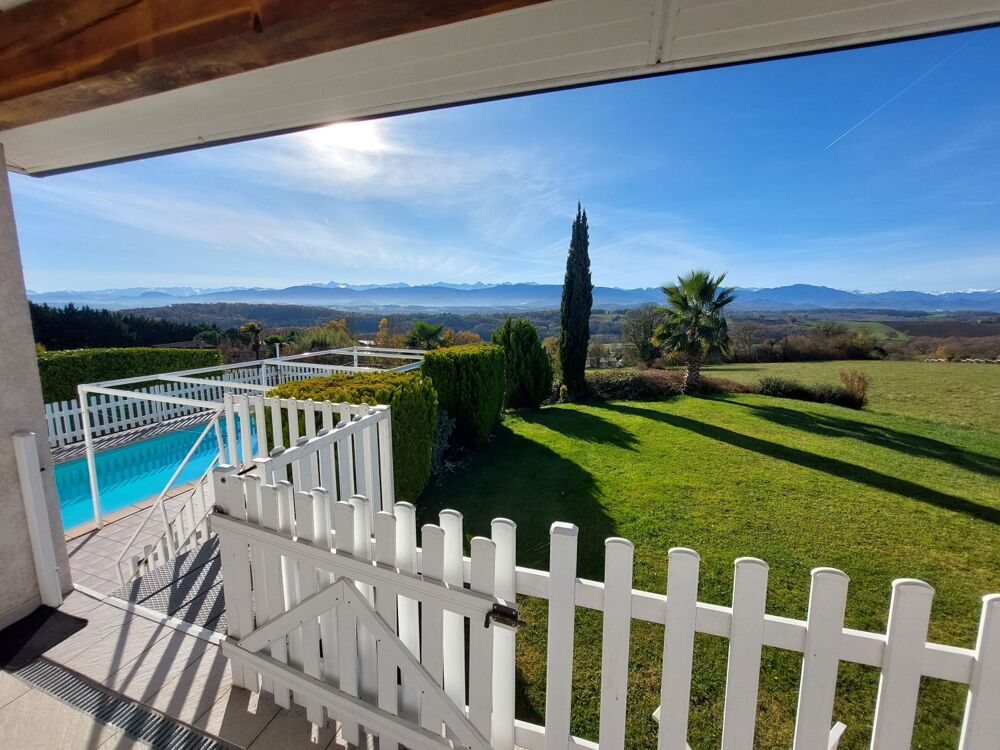 Vente Maison SUPERBE VILLA AVEC UNE VUE HORS DU COMMUN SUR LES PYRENEES «  SECTEUR SAINT MARORY... Saint martory