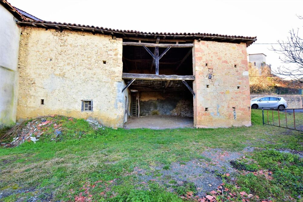 IDEAL BON BRICOLEUR GRANGE EN PIERRES À TRANSFORMER EN HABITATION, SECTEUR "SAINT GAUDENS VERS BOULOGNE SUR GESSE"