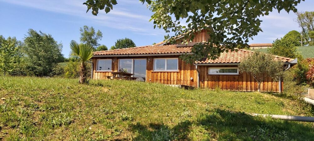 Vente Maison SECTEUR SAINT MARTORY JOLIE MAISON BOIS SUR 2500 M²  DE TERRAIN FACE AUX PYRENNEES Saint martory