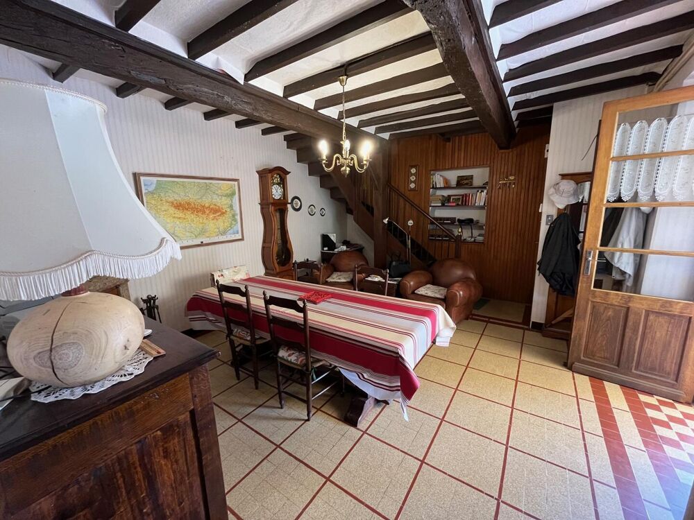 CHARME ASSURE POUR CETTE MAISON DE VILLAGE ENCAUSSE LES THERMES