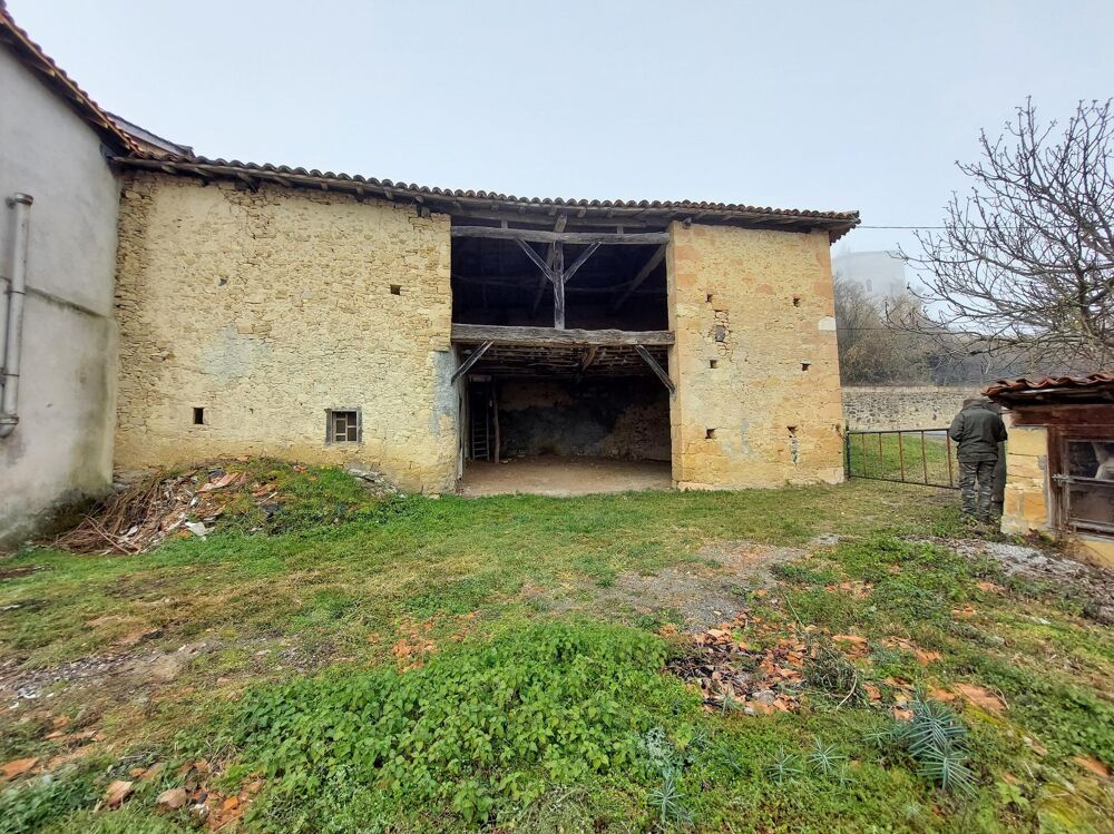 IDEAL BON BRICOLEUR GRANGE EN PIERRES À TRANSFORMER EN HABITATION, SECTEUR "SAINT GAUDENS VERS BOULOGNE SUR GESSE"