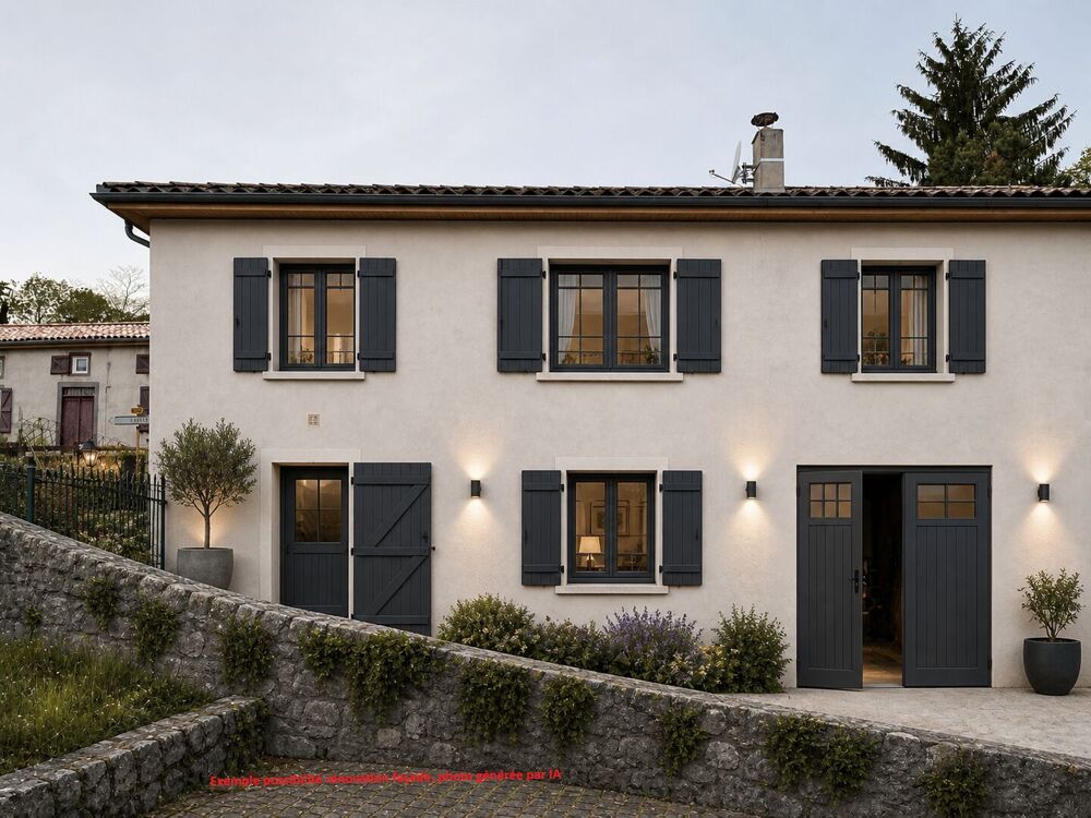 Maison de village 75 m² avec jardin à Arbon