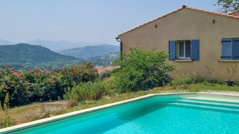   Charmante Maison Familiale avec Piscine, Jardin et Vue Panoramique sur les Pyr�n�es   Couiza Maison - 6 pi�ce(s) - 170 m�