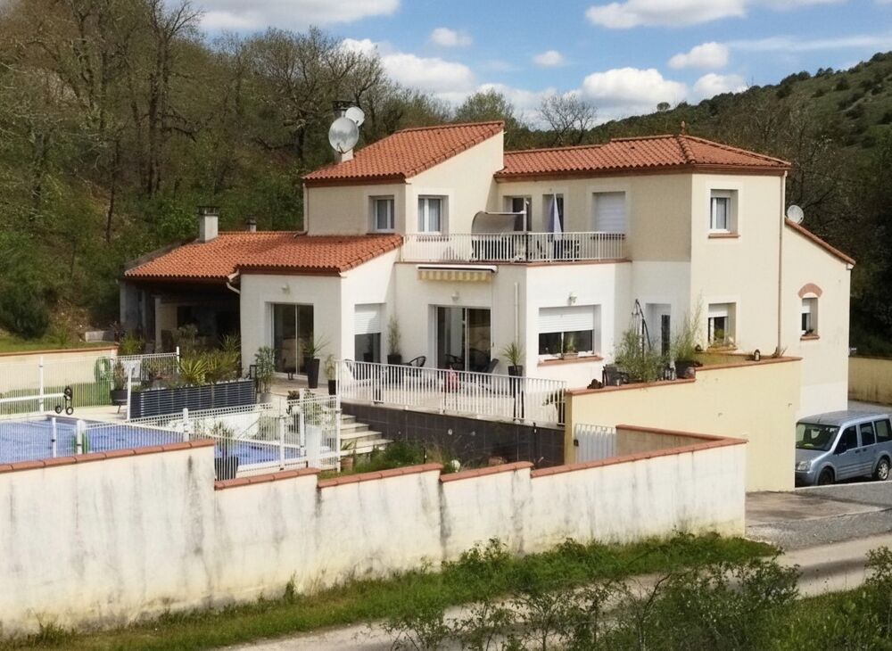 Cahors 1ére périphérie maison avec piscine