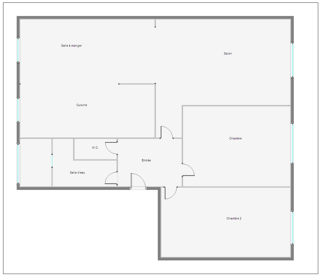  Appartement � vendre 3 pi�ces 60 m�