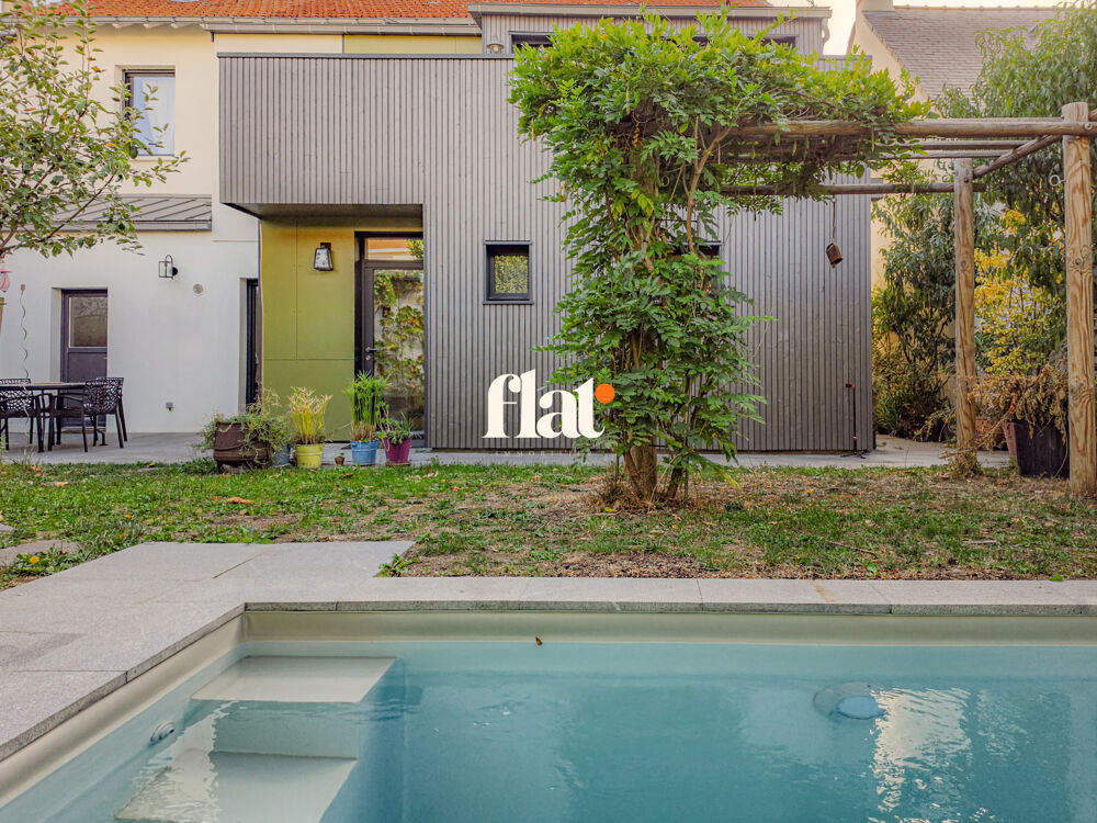 Vente Maison Nantes - Maison familiale de 154 m2, 5 chambres, piscine et garage St herblain