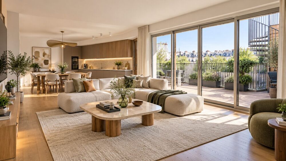 Vente Appartement Paris 15e – T5 duplex Paris 15