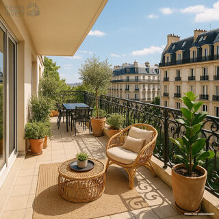 Vente Appartement Appartement T4 de 86,20m2 avec 2 balcons Courbevoie