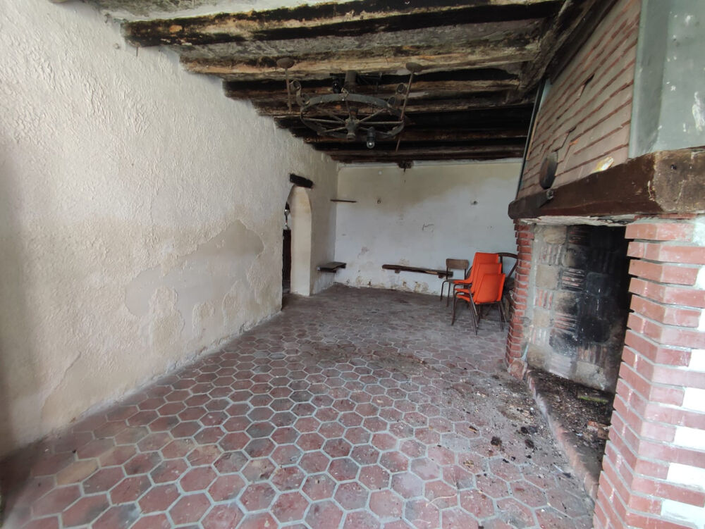 Maison à rénover grenier, dépendance, 140 m2 possible et jardin SORTIE DE GALLARDON