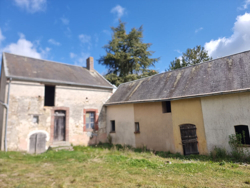 Maison à rénover grenier, dépendance, 140 m2 possible et jardin SORTIE DE GALLARDON
