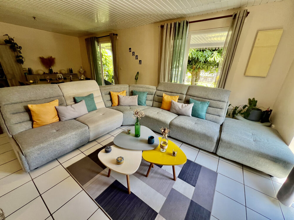 Vente Maison SAINT PHILIPPE 97442 - MAISON F4 LUMINEUSE ET ENTRETENUE - CONFORTABLE - QUARTIER PAISIBLE St philippe