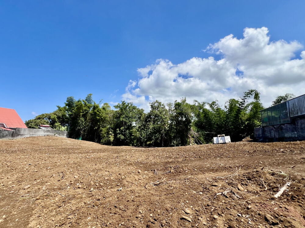 Vente Terrain SAINT JOSEPH 97480 - TERRAIN PLAT - BIEN PROPORTIONNÉ - ZONE U5 - QUARTIER FACILE D'ACCÈS St joseph