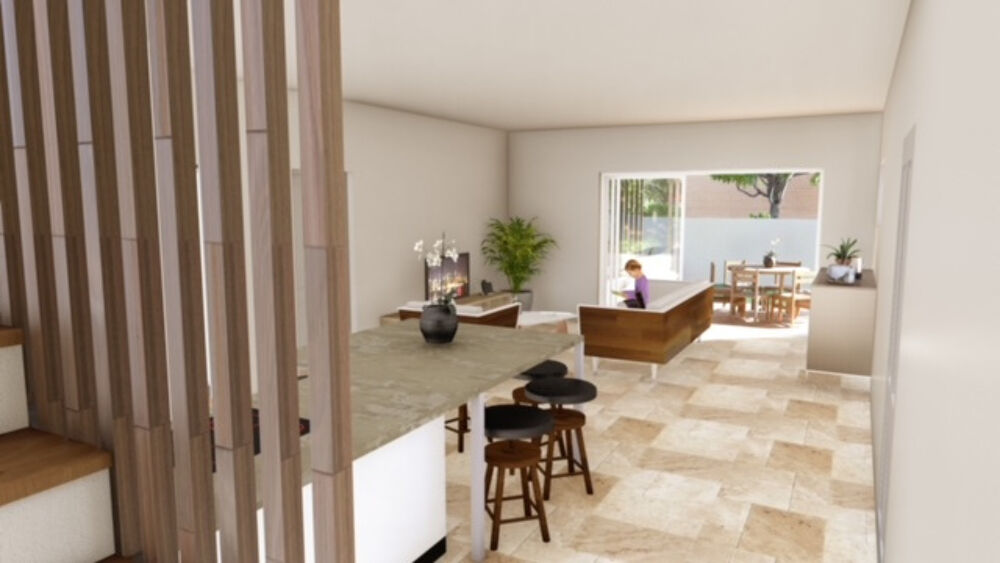 Vente Maison SAINT PIERRE 97410 - VILLA F5 À FINIR - PISCINE - EMPLACEMENT DE CHOIX - TOUT À L'ÉGOUT St pierre