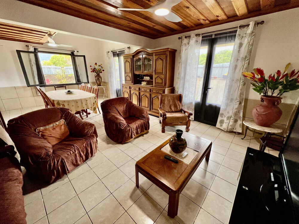 SAINT JOSEPH 97480 - VILLA F6 + MEZZANINE - CONFORTABLE - CADRE CHAMPETRE