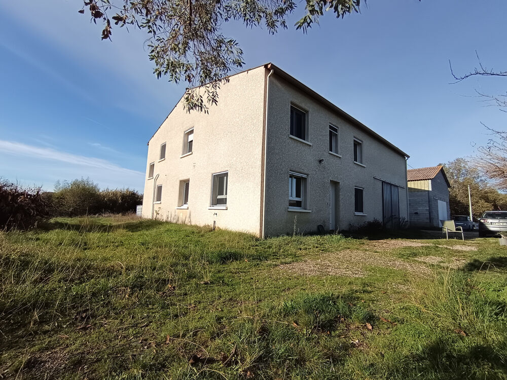 Vente Maison Orgueil - Maison avec lac - 5 chambres - 164 m2 - garage 80 m2 - hangar 120 m2 + 200 m2 - terrain 38000 m2 Fronton