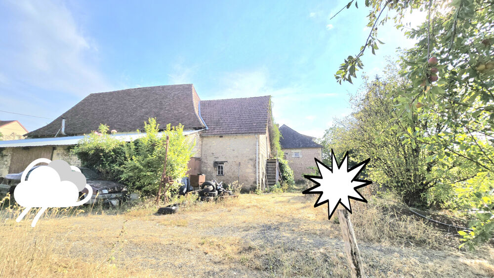 Vente Propriété/Château Corps de ferme + terrain constructible de 2 hectares Ayen