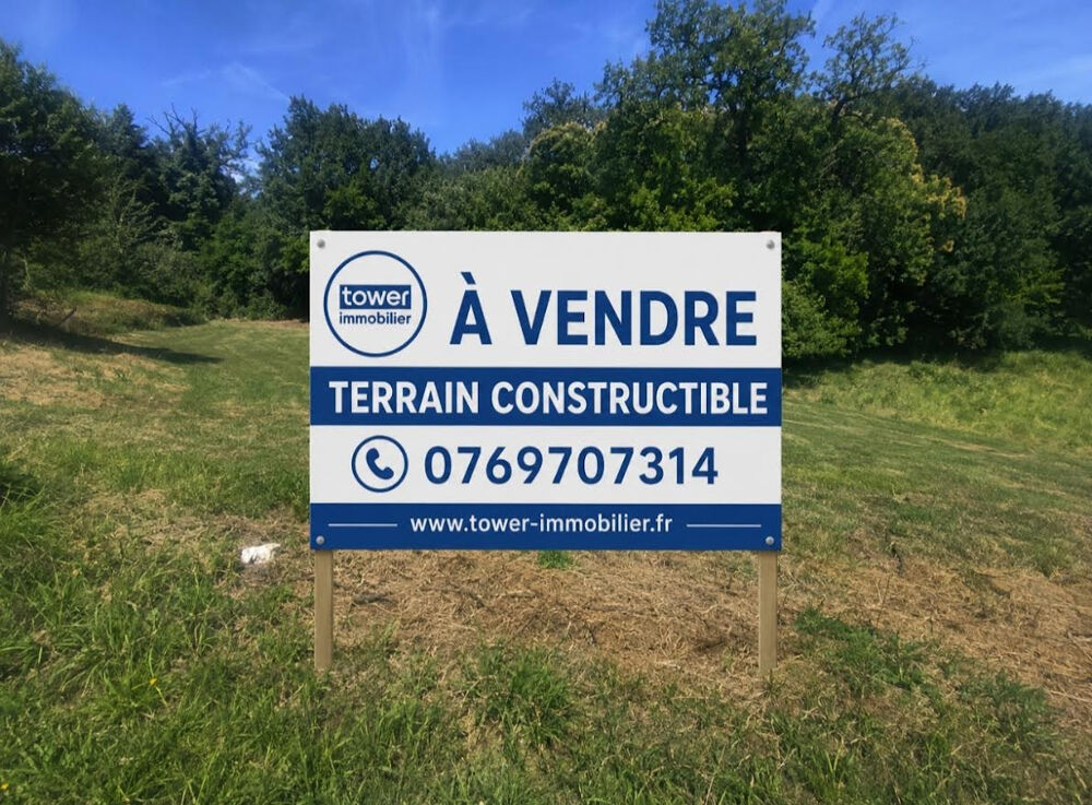 Vente Terrain Terrain constructible viabilisé de 1043  m2 La capelle bleys